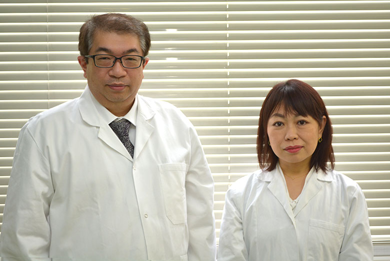 次世代核酸ラボＦＤ　統括リーダー　須藤慶太、研究員　藤田美華