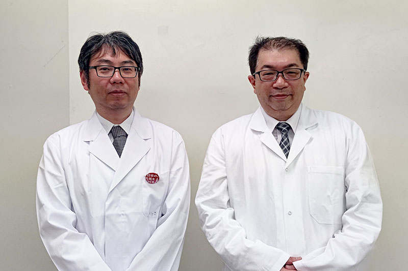 次世代核酸ラボFD 　統括リーダー 須藤慶太、　研究員　黒瀬孝介
